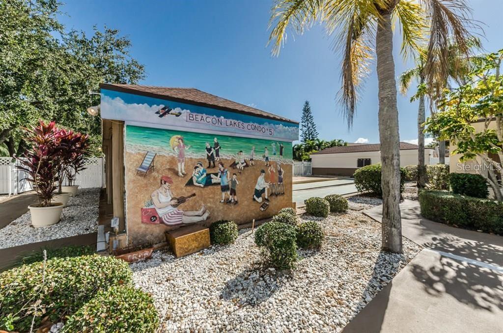 4014 Davit Drive, Unit A New Port Richey, FL 34652 - Photo 45 of 49 a backyard of a house with lots of green space