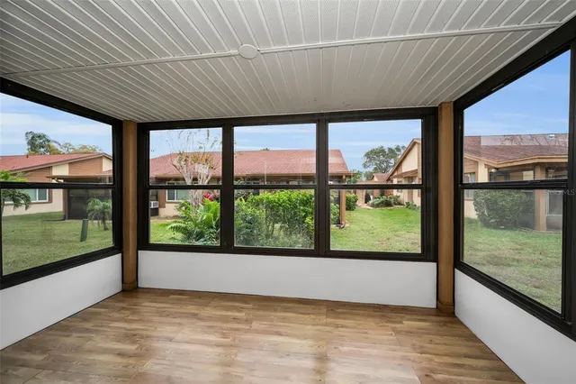 a view of empty room