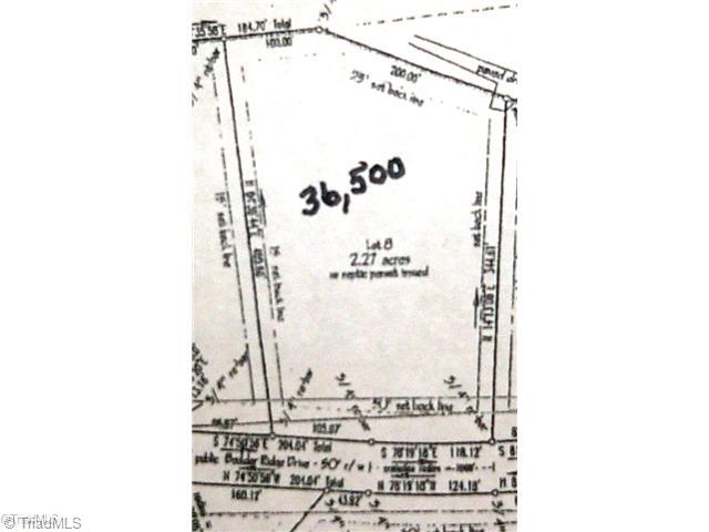Lot # Boulder Ridge State Road, NC 28676 - Photo 2 of 2 Plat Map.