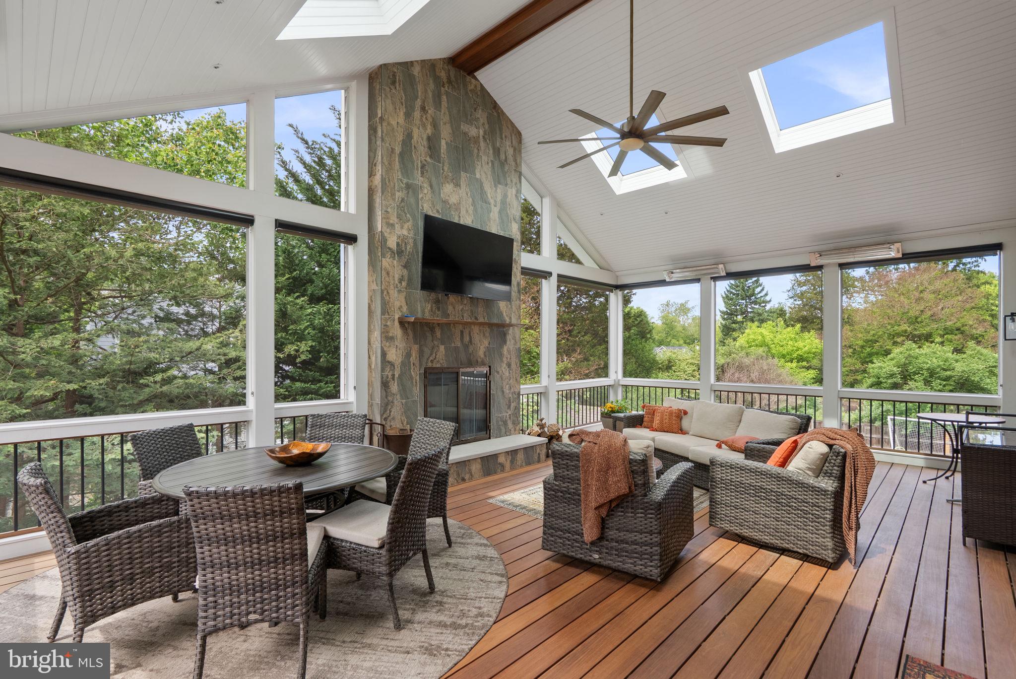 4702 Edgefield Road Bethesda, MD 20814 - Photo 20 of 58 Serene sunlit retreat with nature views.