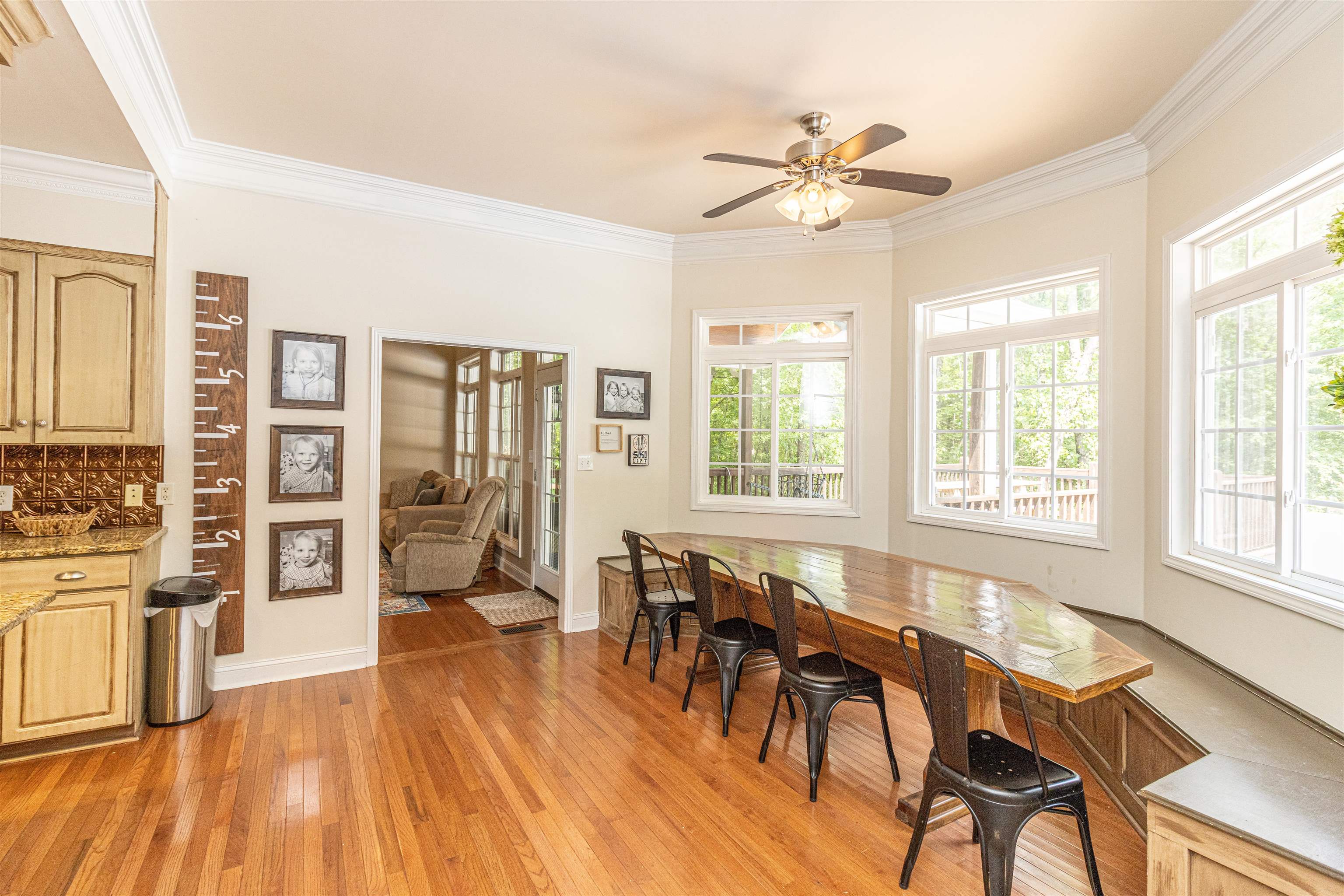 3501 Blue Bird Lane Corinth, MS 38834 - Photo 9 of 25 a view of a a dining room with furniture window and wooden floor