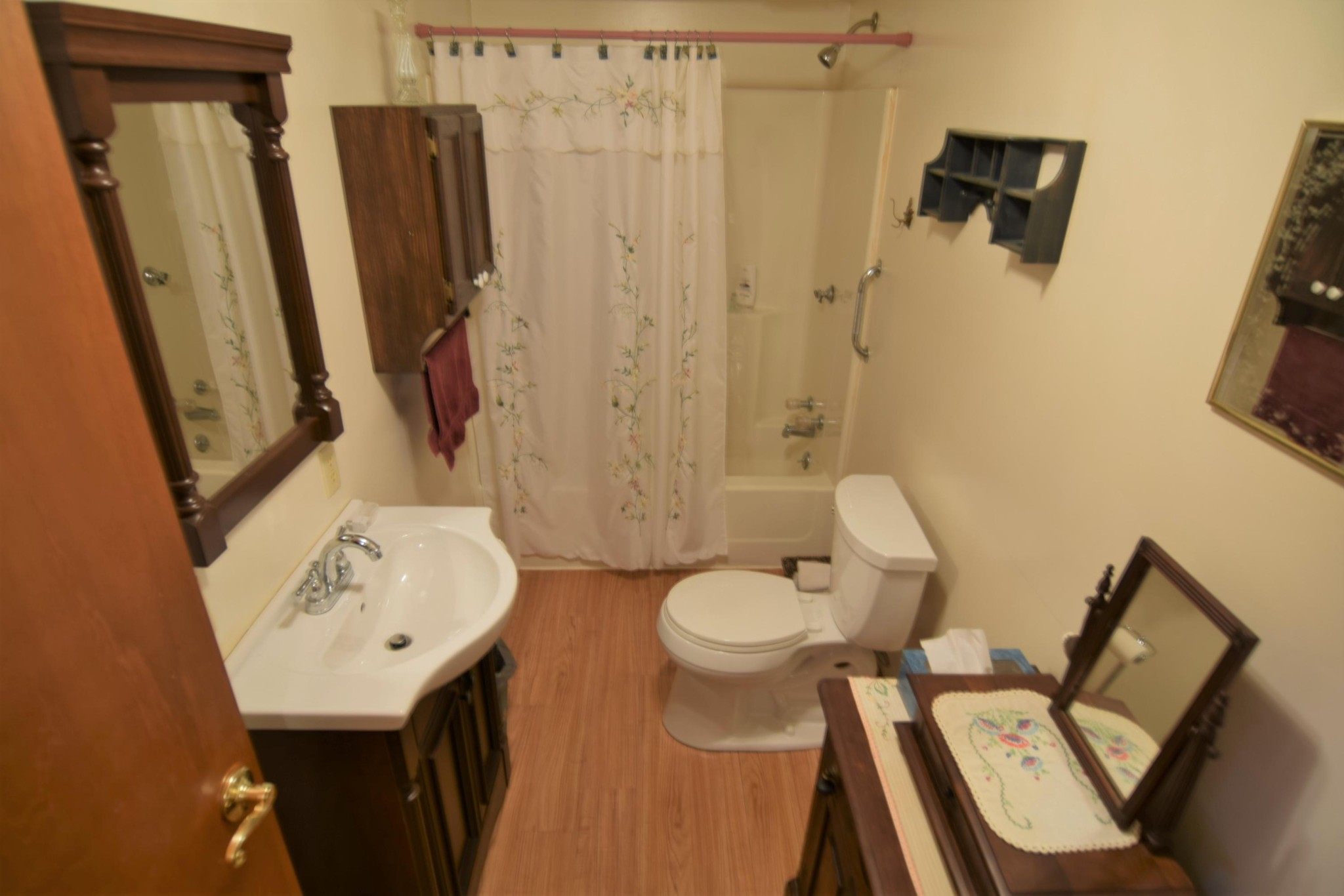 2338 Bear Creek Road Oneida, TN 37841 - Photo 29 of 40 a bathroom with a sink toilet and shower