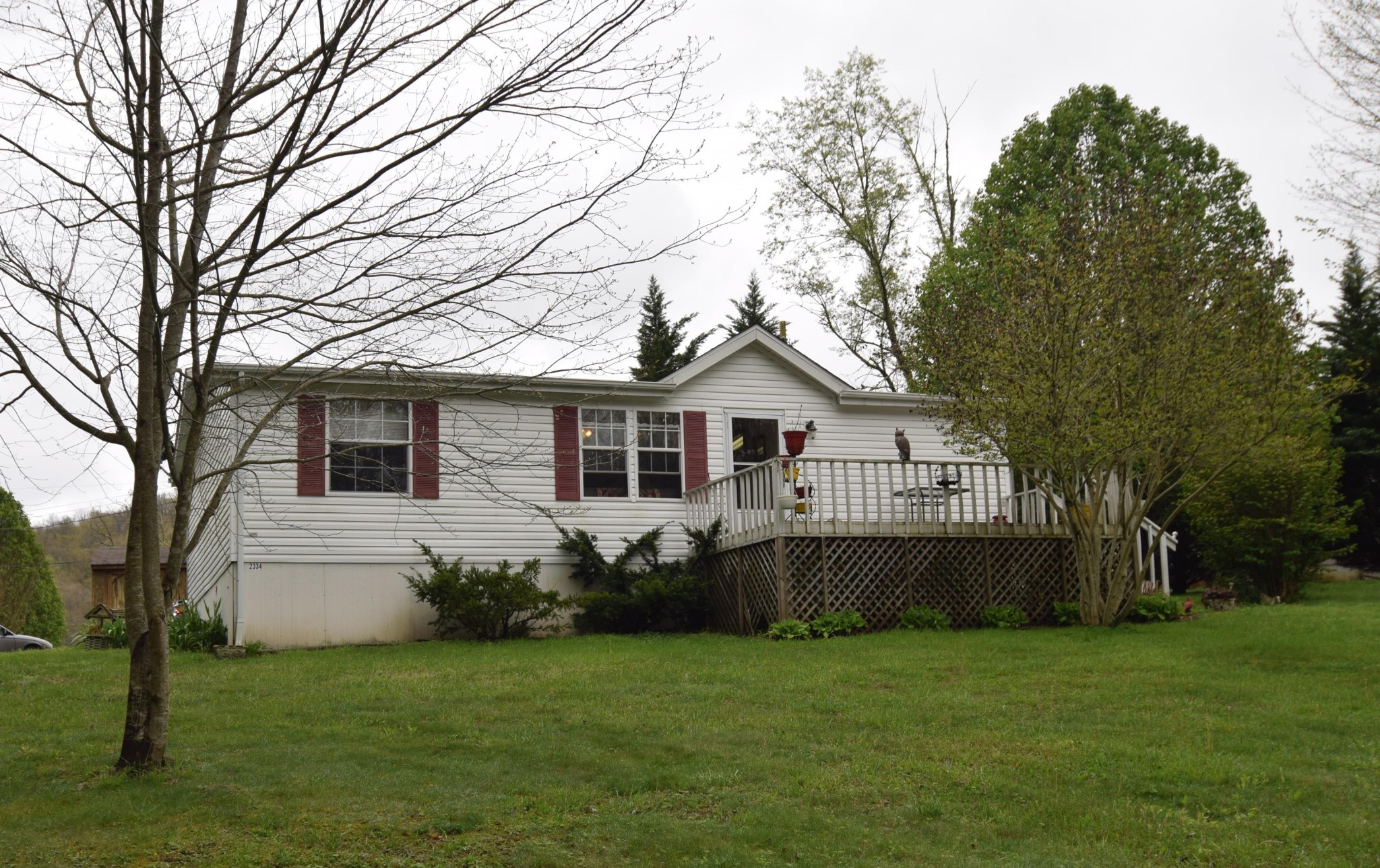 2338 Bear Creek Road Oneida, TN 37841 - Photo 40 of 40 a front view of house with a garden