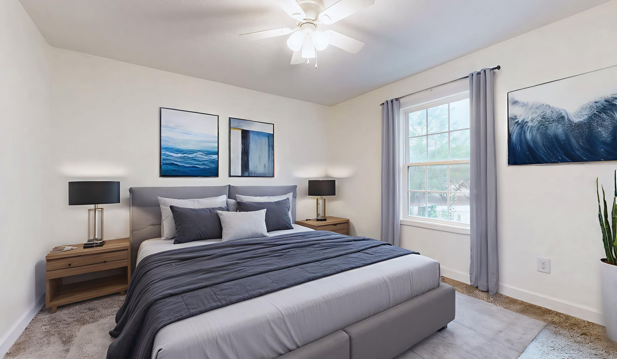 574 Keytown Road Portland, TN 37148 - Photo 25 of 45 a bedroom with a bed and a window