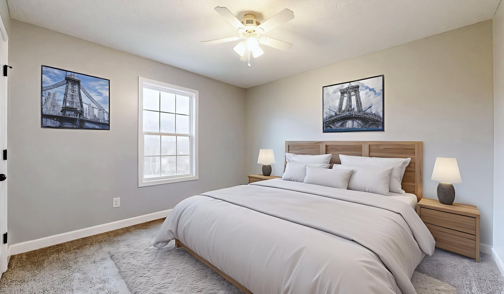 574 Keytown Road Portland, TN 37148 - Photo 30 of 45 a bedroom with bed and a window