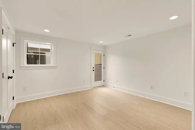 a view of empty room