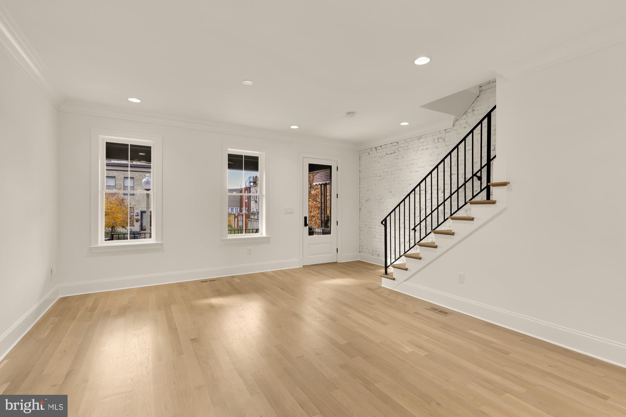 1010 I Street Northeast Washington, DC 20002 - Photo 8 of 51 a view of entryway and hall with wooden floor
