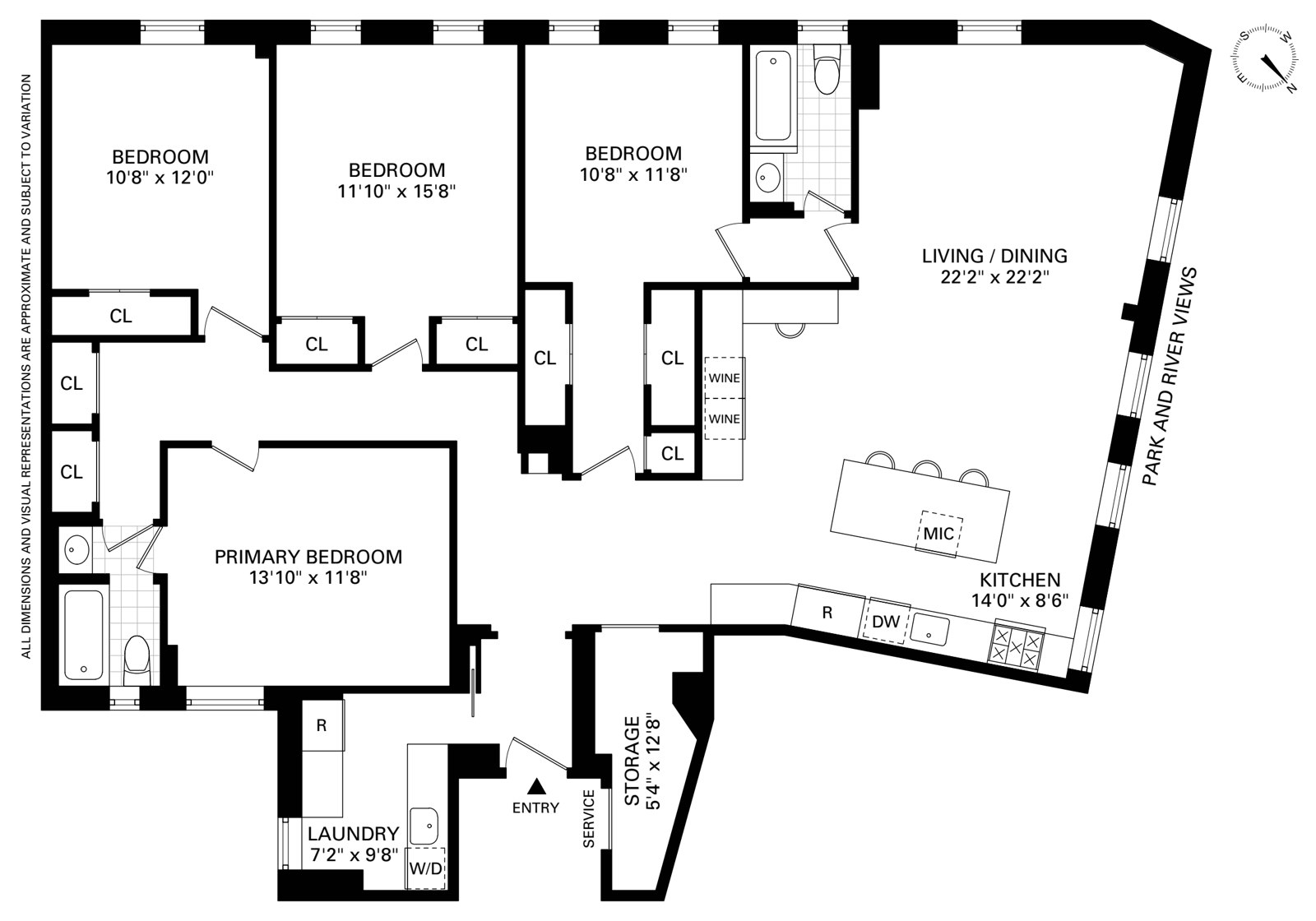 680 Riverside Drive, Unit 4CD Manhattan, NY 10031 - Photo 16 of 16 Gallery Image 16