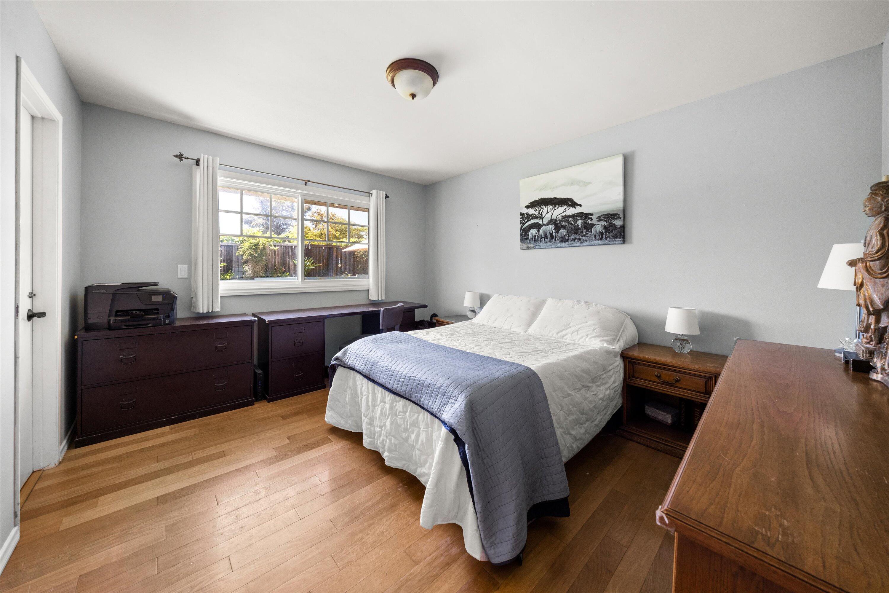 231 Salida Del Sol Santa Barbara, CA 93109 - Photo 17 of 30 a bedroom with a bed and a closet