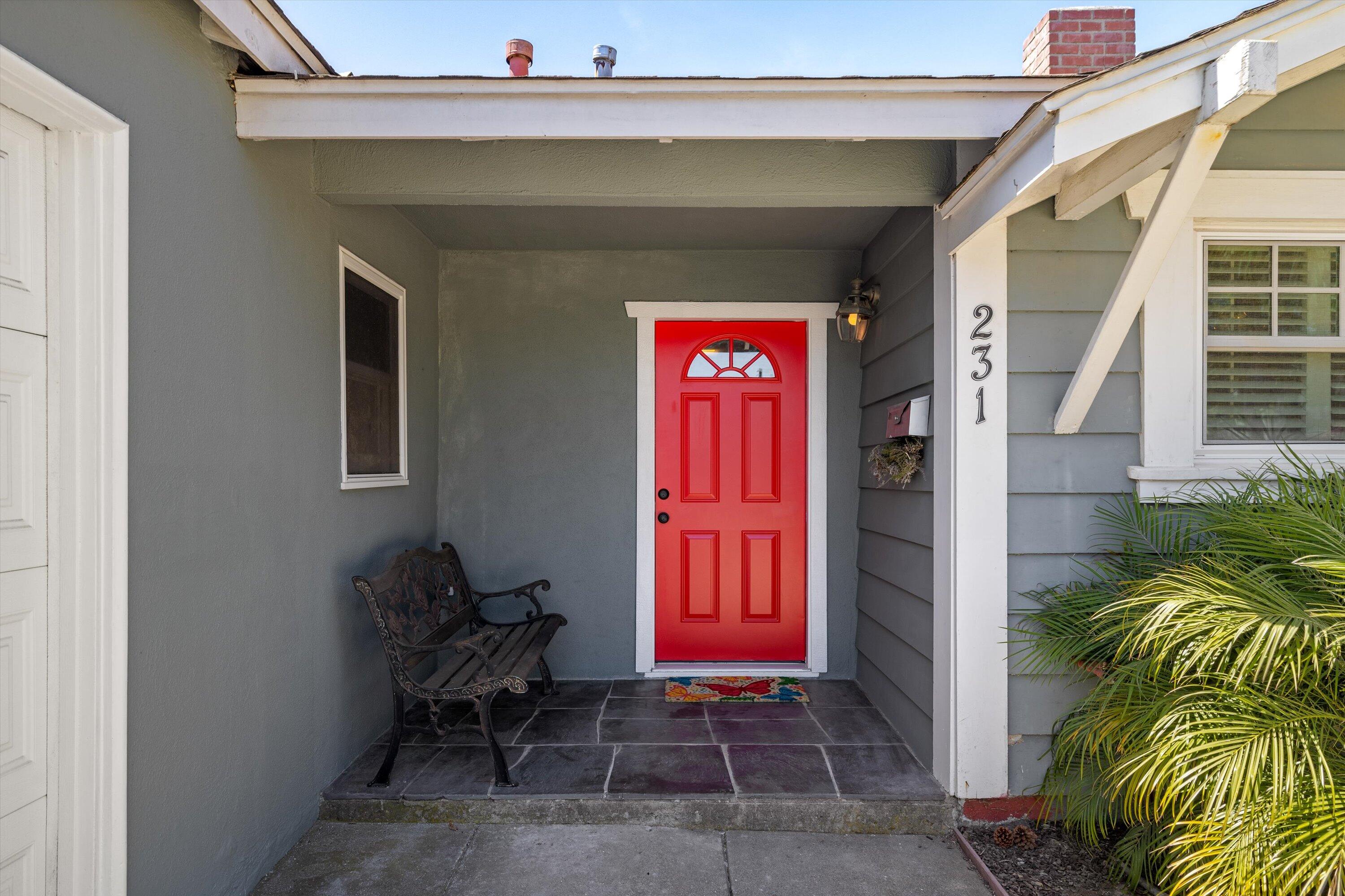 231 Salida Del Sol Santa Barbara, CA 93109 - Photo 2 of 30 a front view of a house with a yard