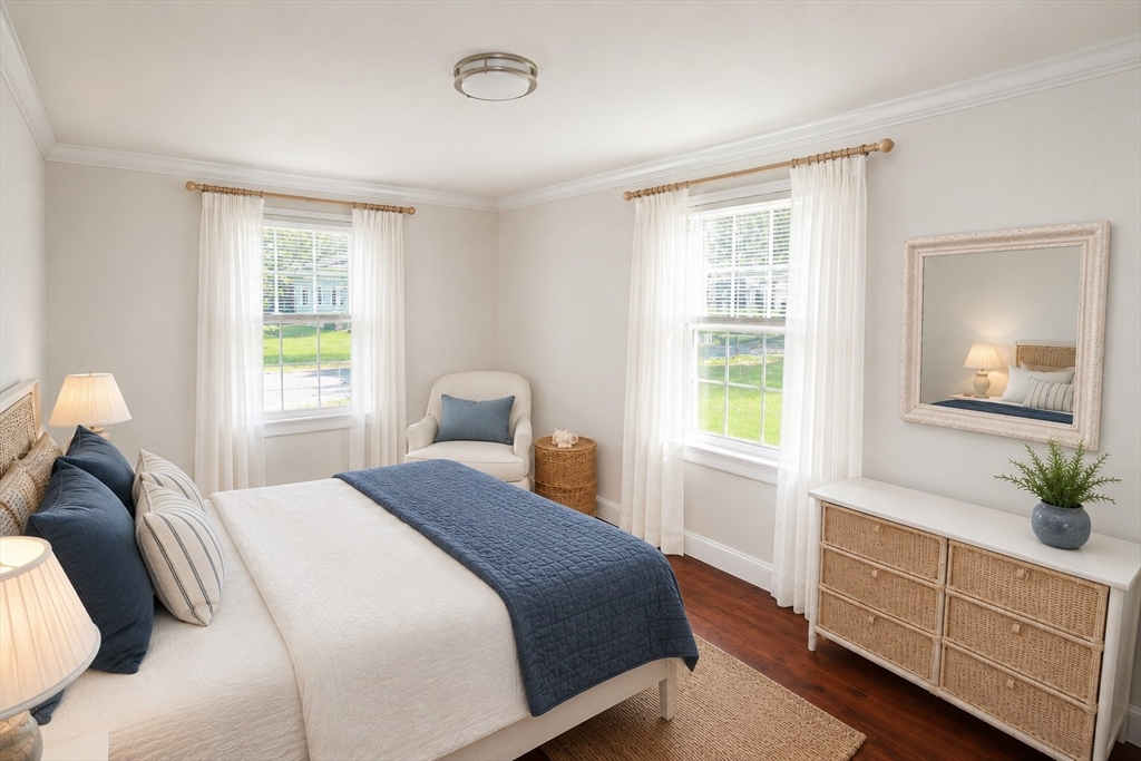 96 Walnut Lane, Unit B Attleboro, MA 02703 - Photo 14 of 20 a bedroom with a large bed and a window