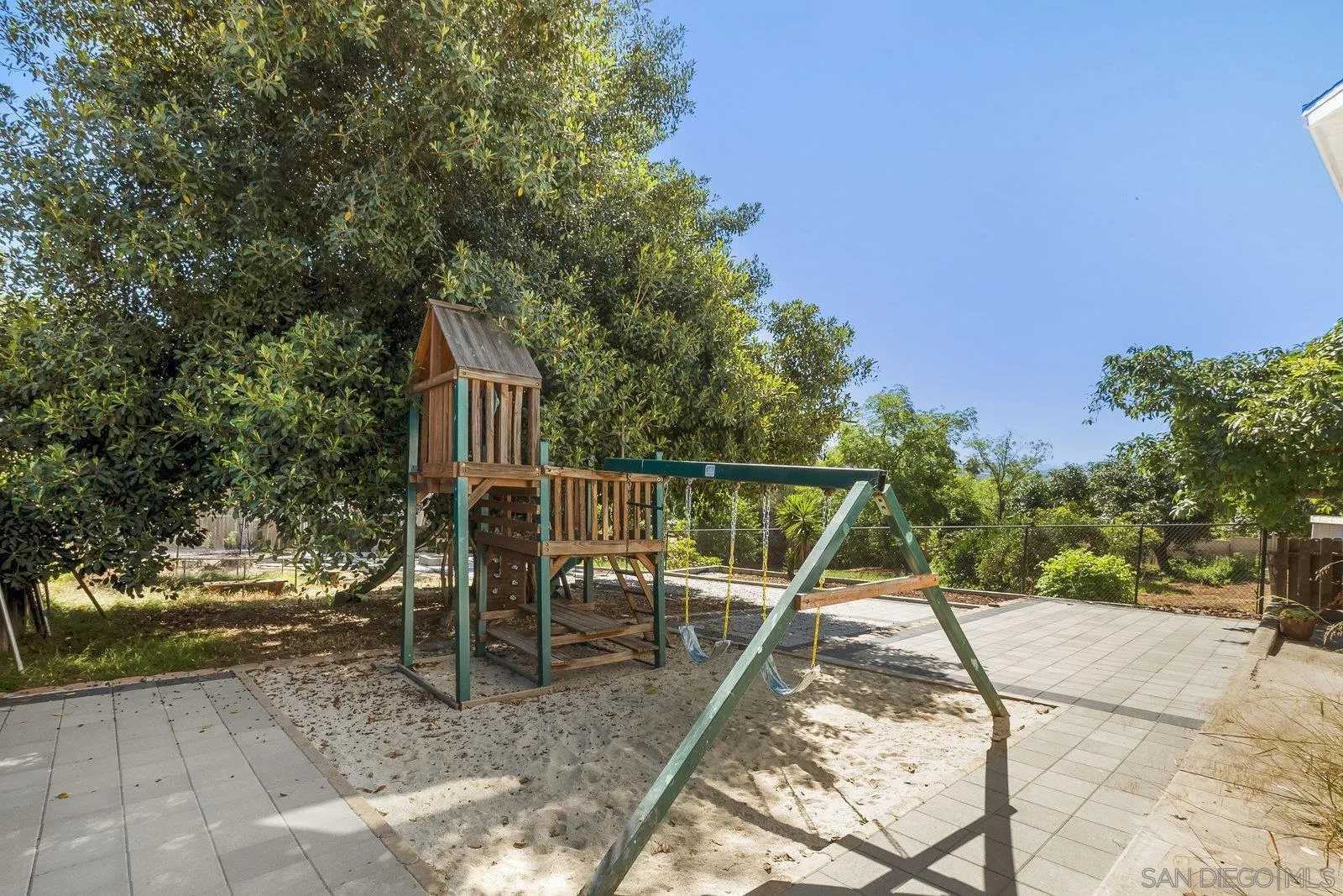 8545 Gardena Road Lakeside, CA 92040 - Photo 16 of 67 a view of a wooden deck and a backyard