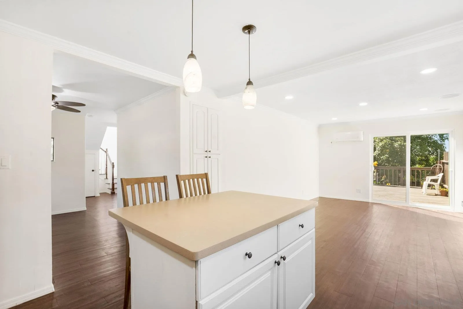 8545 Gardena Road Lakeside, CA 92040 - Photo 25 of 67 a view of a room with wooden floor and windows