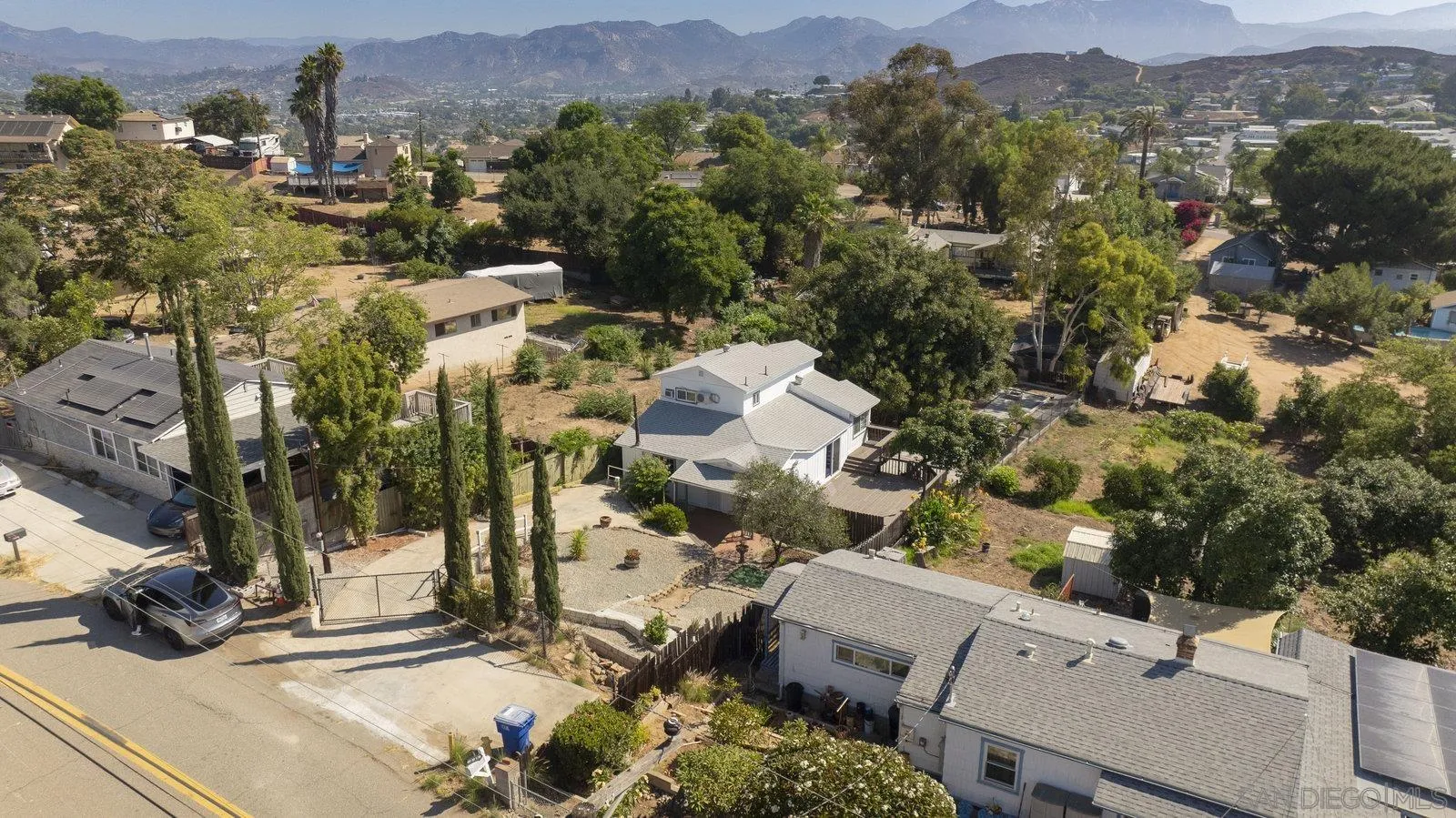 8545 Gardena Road Lakeside, CA 92040 - Photo 62 of 67 an aerial view of multiple house
