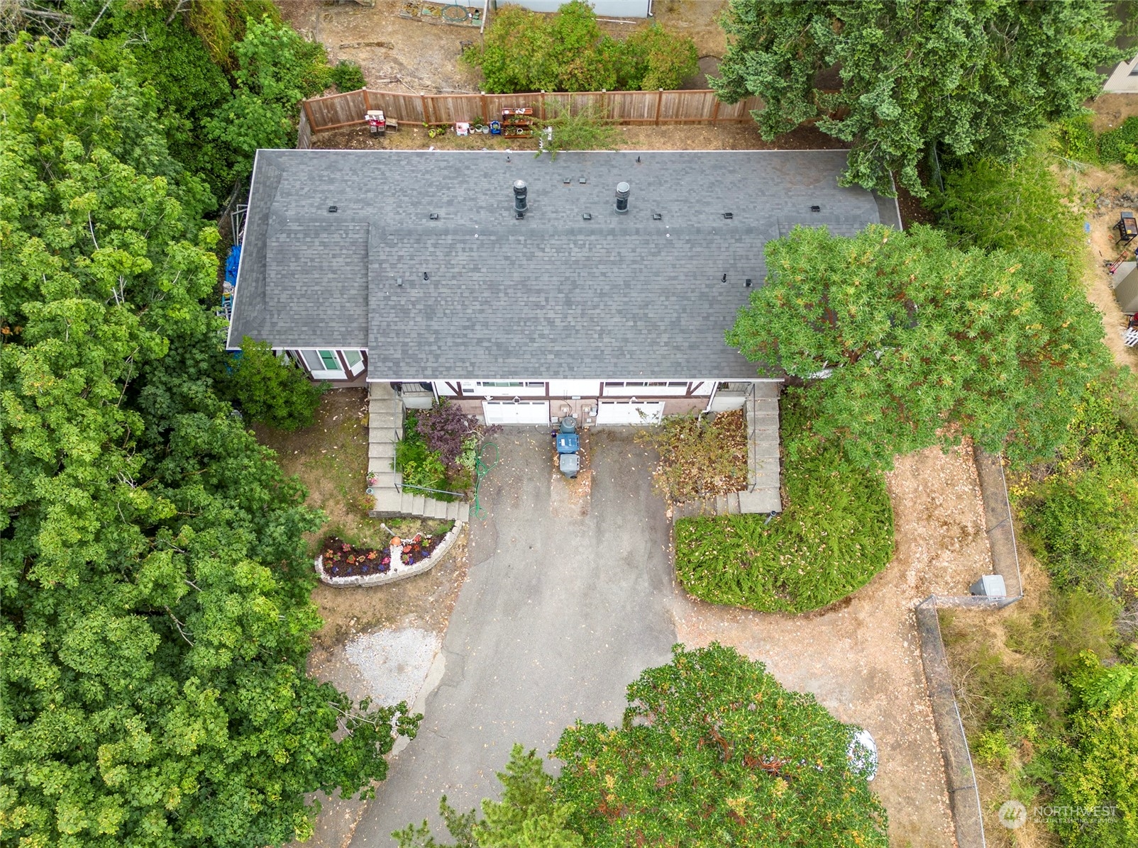 3006 Morrison Road West University Place, WA 98466 - Photo 7 of 32 an aerial view of a house with a yard