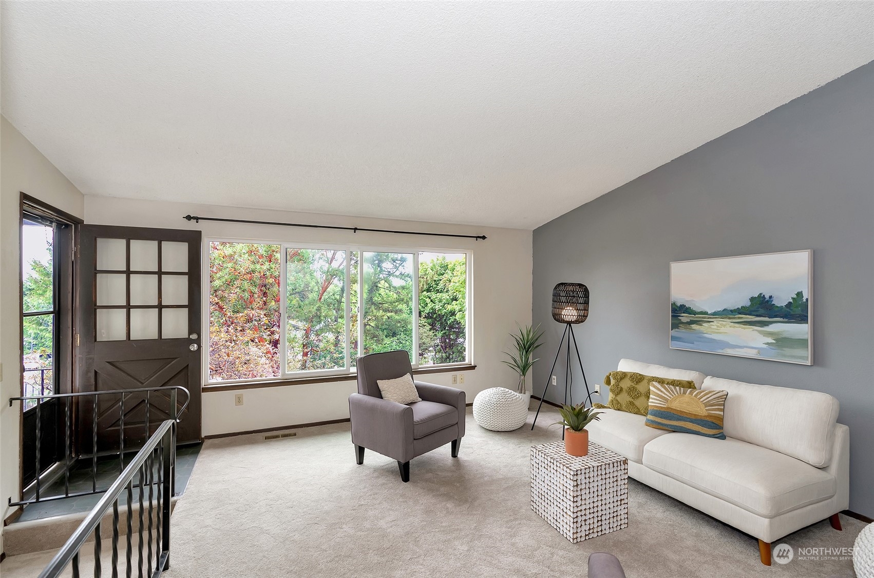 3006 Morrison Road West University Place, WA 98466 - Photo 9 of 32 a living room with furniture and a large window