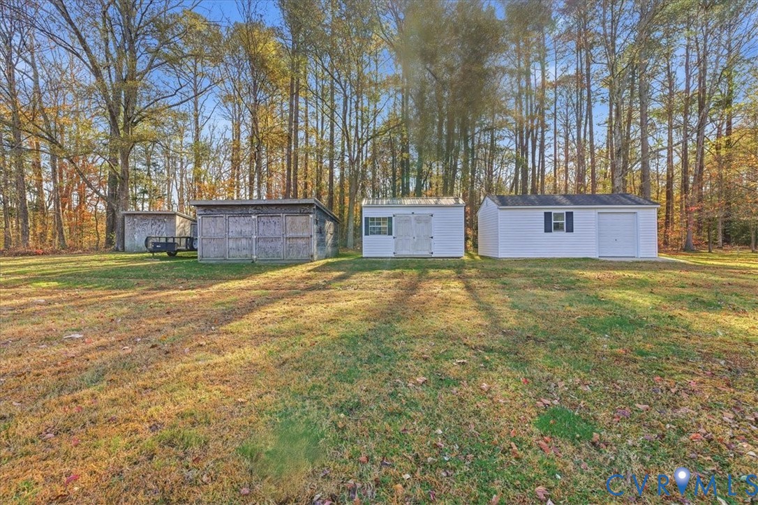 15357 Old Forty Road Waverly, VA 23890 - Photo 28 of 42 a view of a yard with a house