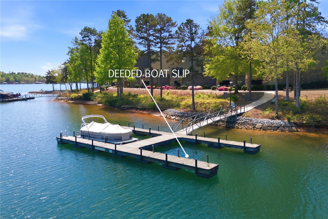 578 Sunset Point Drive West Union, SC 29696 - Photo 36 of 46 Boat slip #56 transfers with this property.