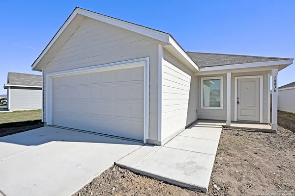 a view of front door