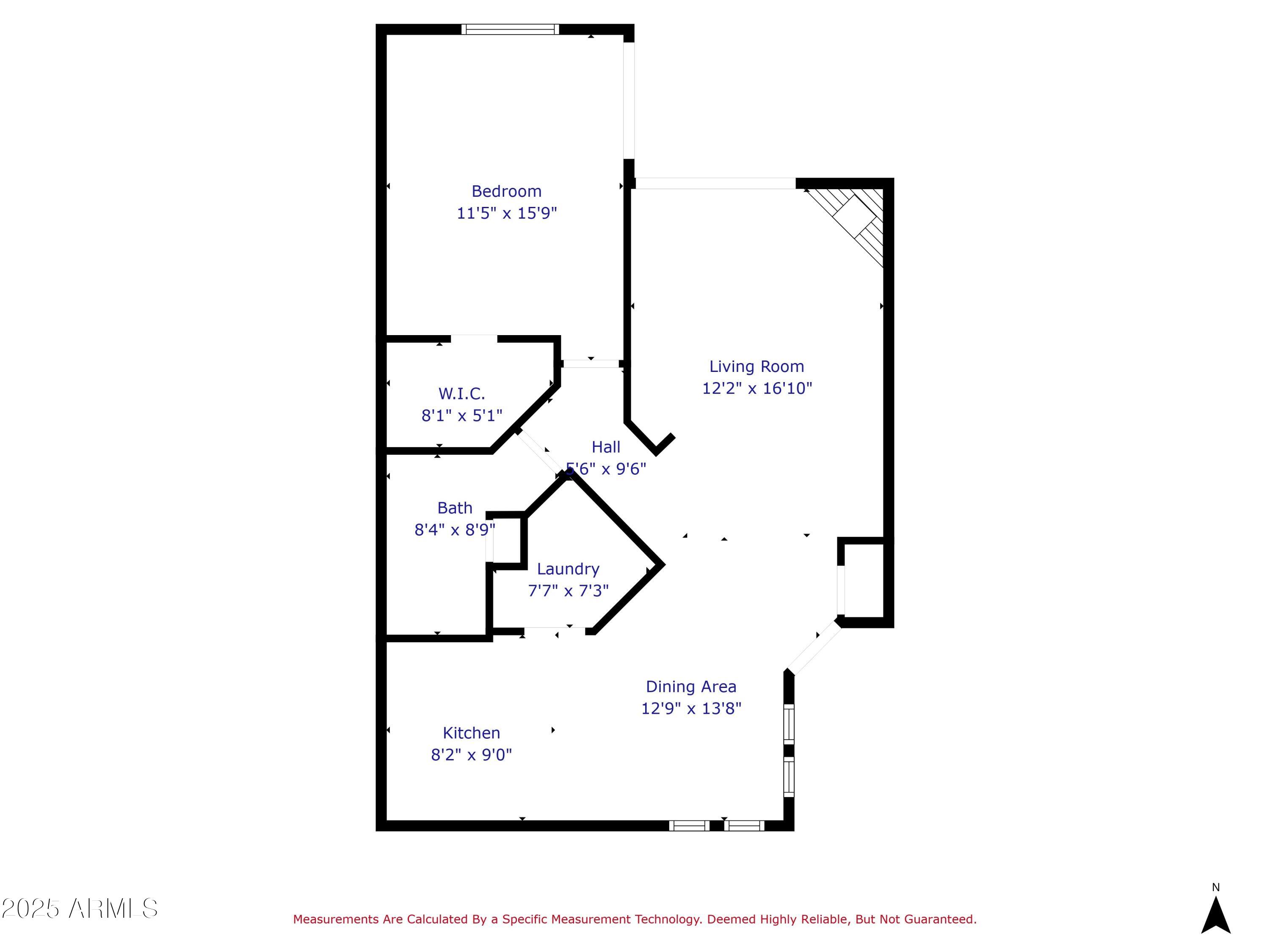 3235 East Camelback Road, Unit 124 Phoenix, AZ 85018 - Photo 22 of 22 28-Floor plan