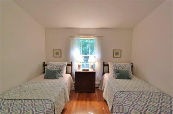 89 Shore Road Harwich, MA 02671 - Photo 16 of 20 a bedroom with a bed and wooden floor
