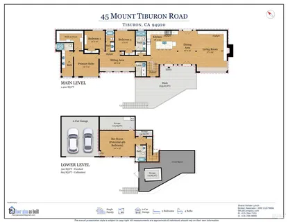 $4,977,000 | 45 Mt Tiburon Road, Tiburon, CA 94920