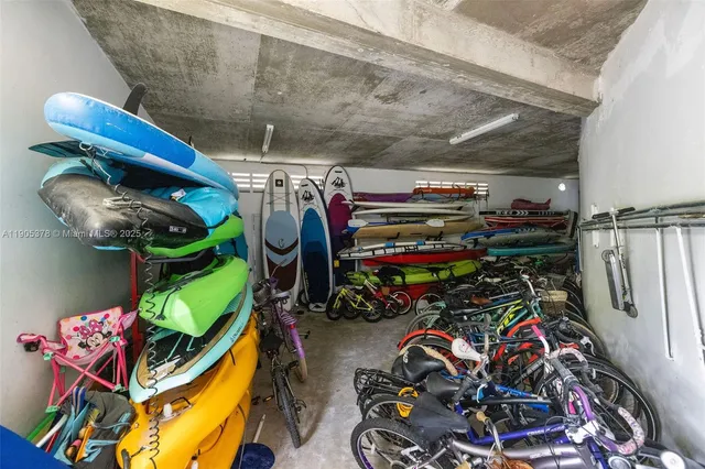 a view of storage and utility room