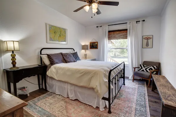 a work room with furniture