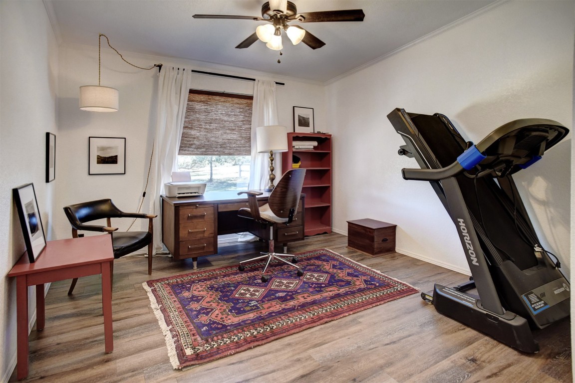 421 Krchnak Road Smithville, TX 78957 - Photo 23 of 40 a work room with furniture