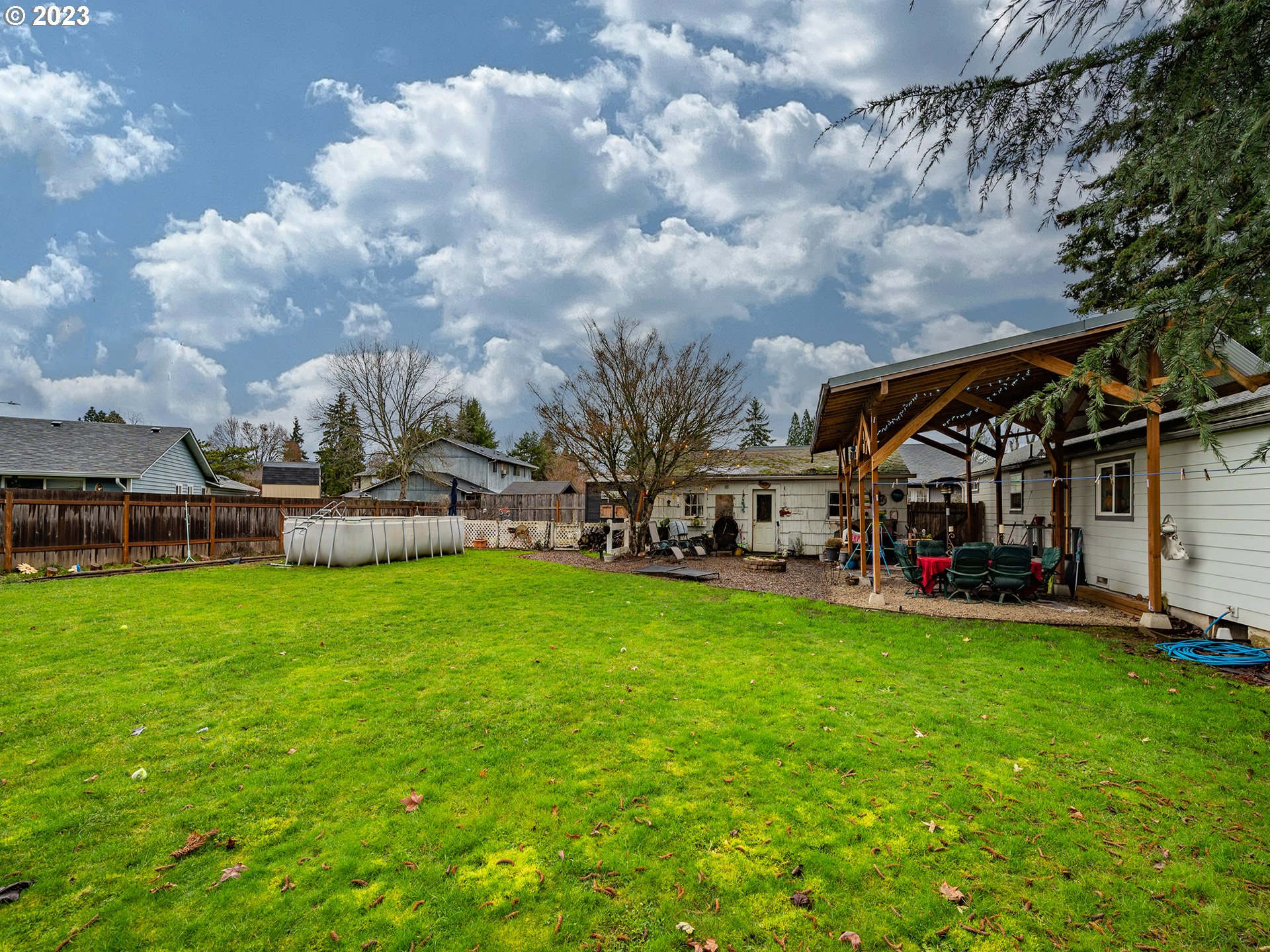 820 West Fairview Drive Springfield, OR 97477 - Photo 29 of 32 a view of a big yard next to a building