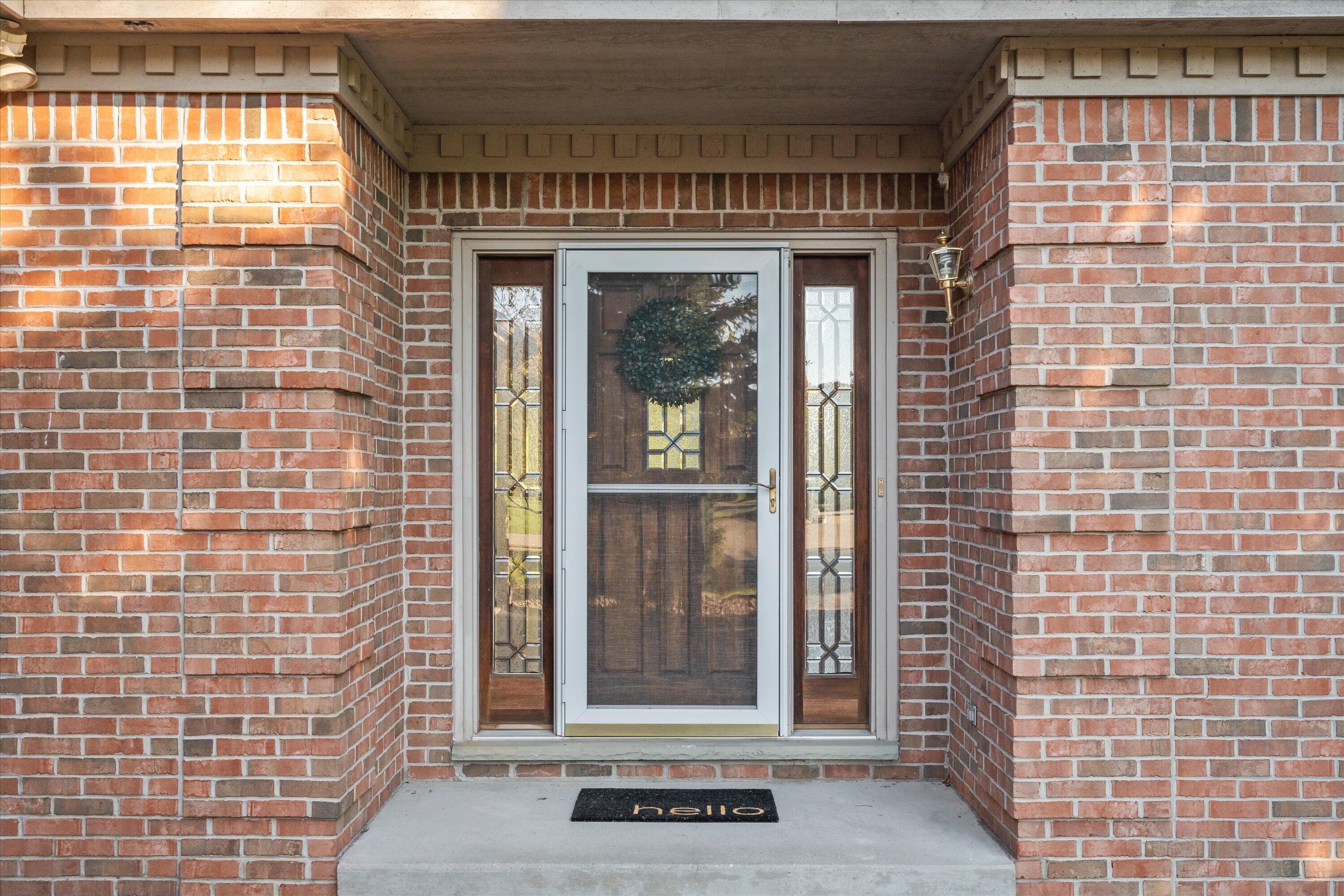 7306 Forty Acre Road Caledonia, WI 53126 - Photo 6 of 45 Front Entrance