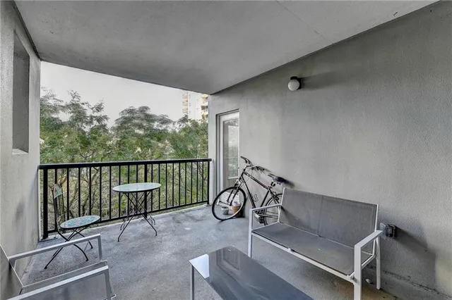 a very nice looking room with a large window