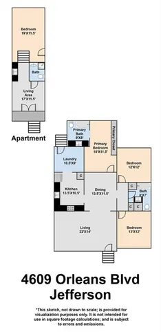 $425,000 | 4609 Orleans Boulevard, New Orleans, LA 70121