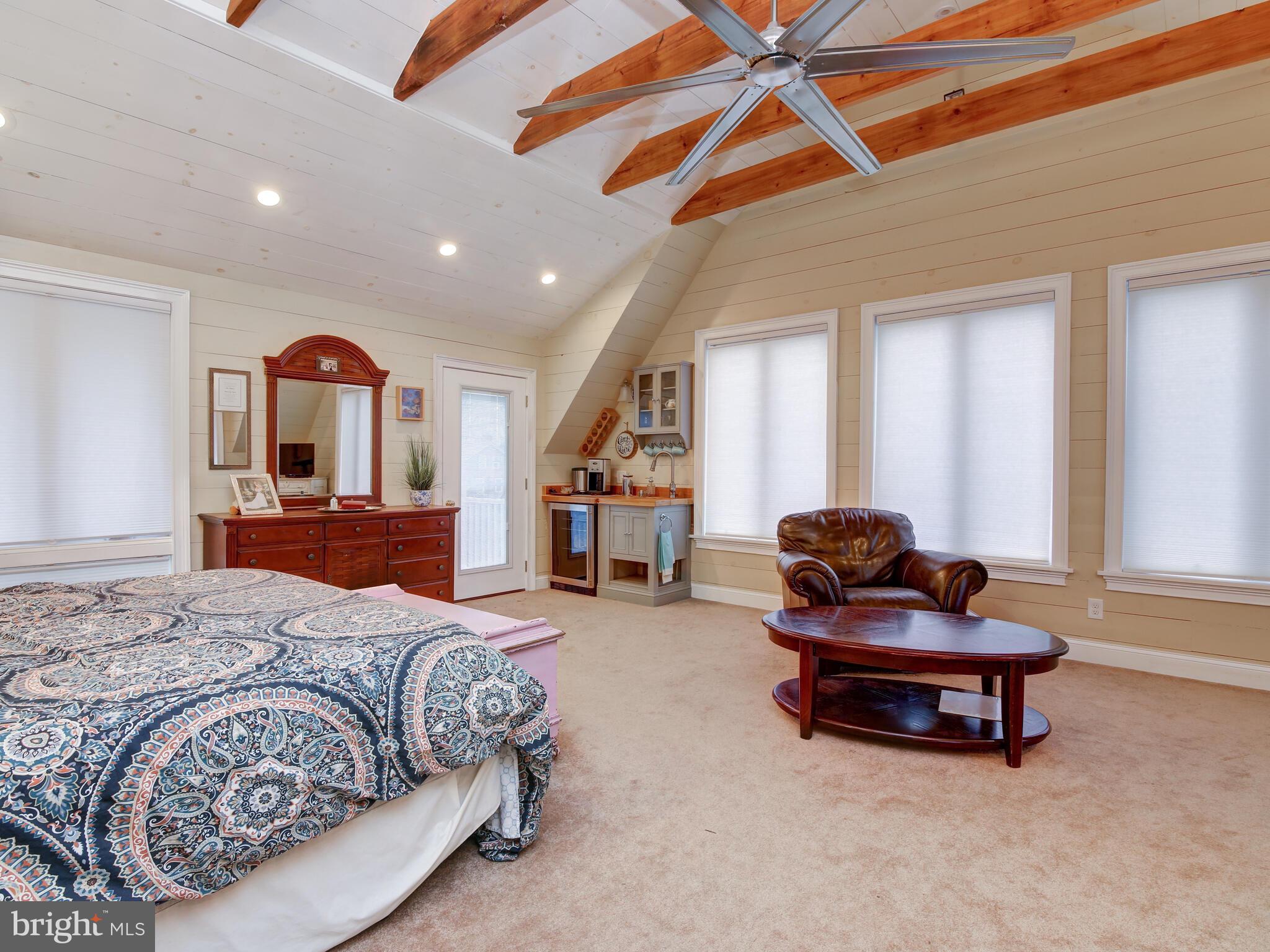 101 Sproul Road Malvern, PA 19355 - Photo 28 of 49 Master suite with vaulted ceilings & wood beams