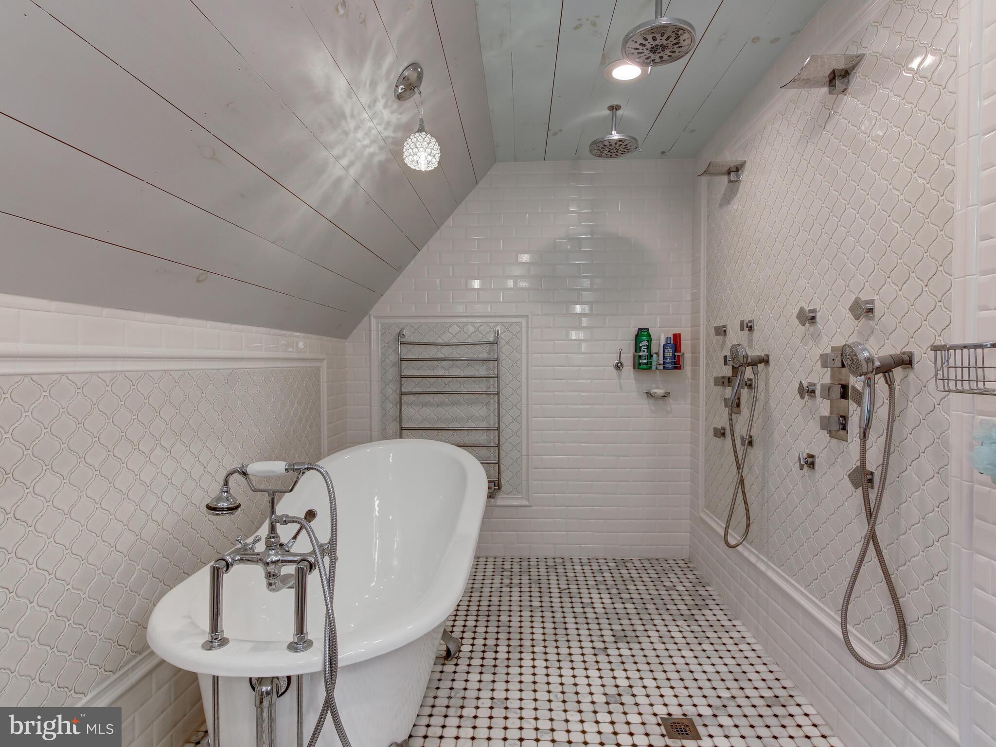101 Sproul Road Malvern, PA 19355 - Photo 35 of 49 Claw foot tub and walk in shower
