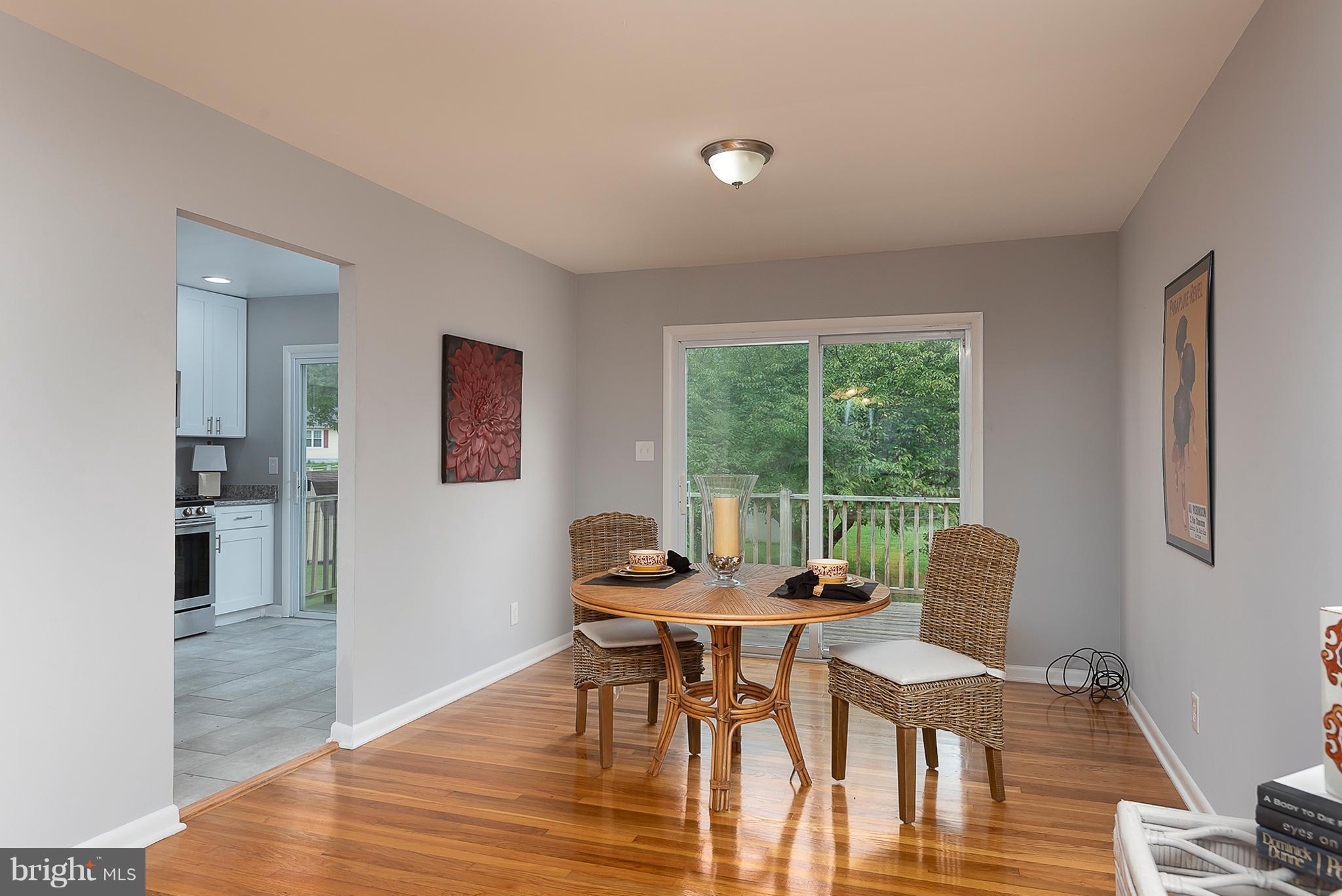 1316 Gatefield Road Baltimore, MD 21228 - Photo 9 of 30 a dining room with furniture and wooden floor
