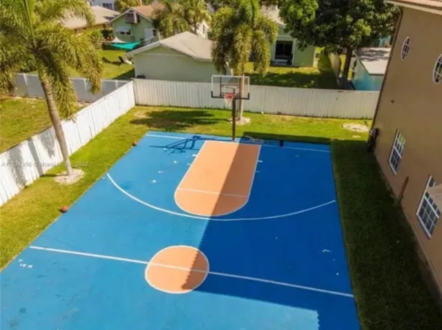 a view of an outdoor space and yard