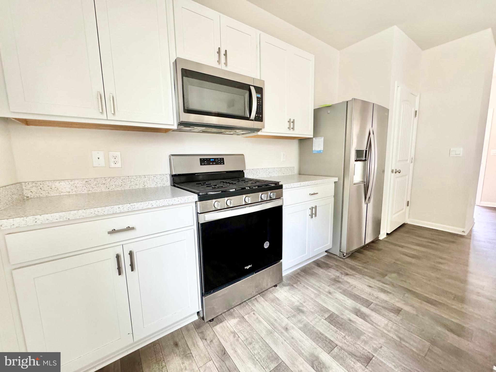 198 Currant Circle Magnolia, DE 19962 - Photo 10 of 19 a kitchen with granite countertop white cabinets and stainless steel appliances