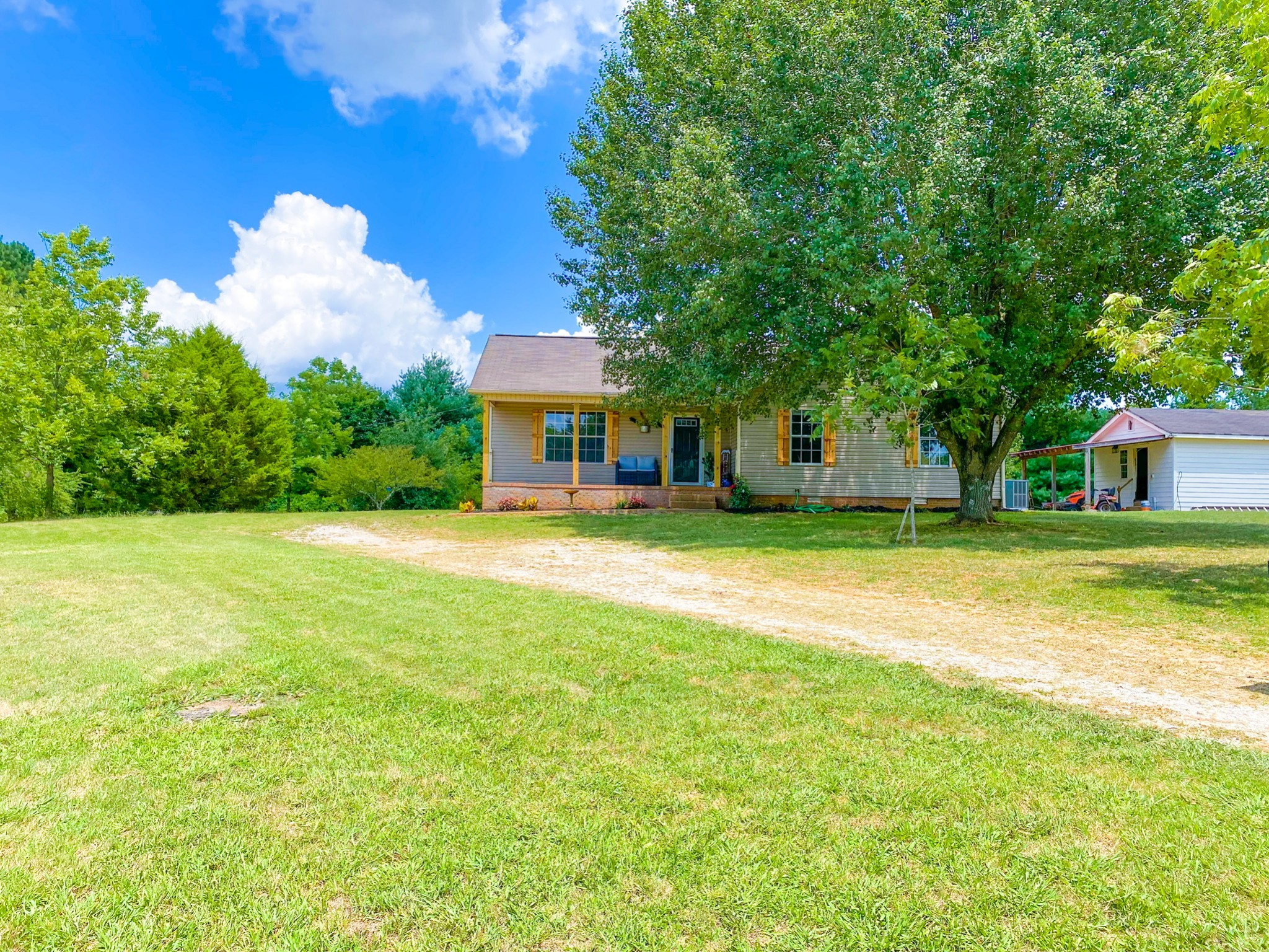 4370 Hardison Mill Road Columbia, TN 38401 - Photo 27 of 37 a view of house with outdoor space and swimming pool