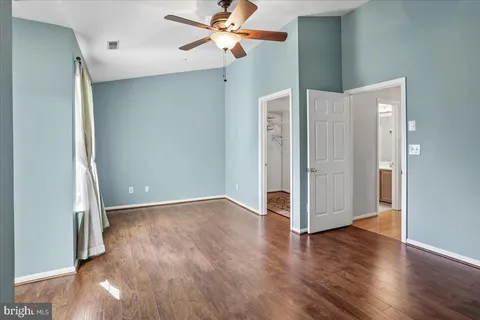 wooden floor in an empty room