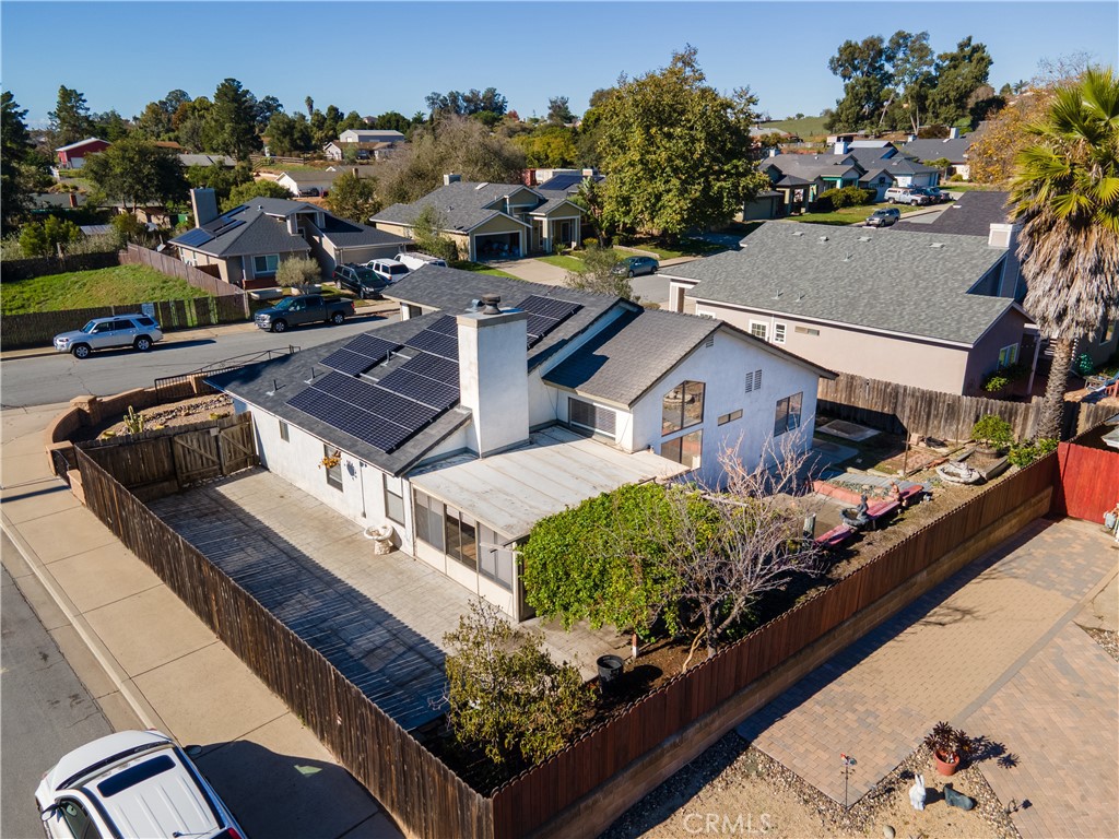 483 Violet Avenue Nipomo, CA 93444 - Photo 43 of 47 an aerial view of a house with a garden