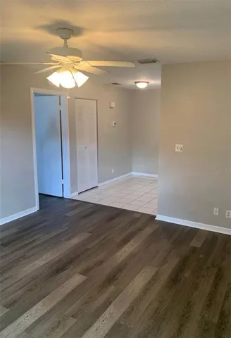 wooden floor in an empty room