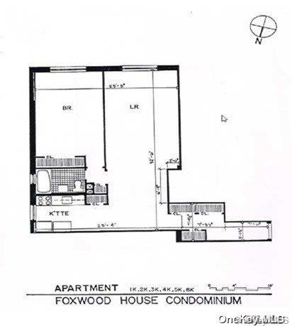 41-07 Bowne Street, Unit 3K Queens, NY 11355 - Photo 17 of 17 a picture of a floor plan