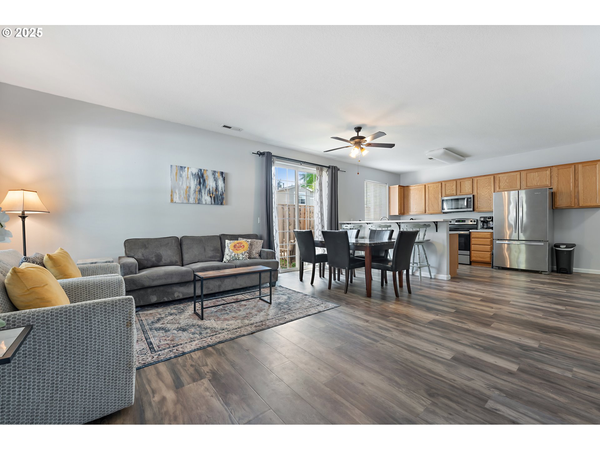 6255 Southwest 182nd Terrace Beaverton, OR 97007 - Photo 6 of 42 a living room with furniture and wooden floor