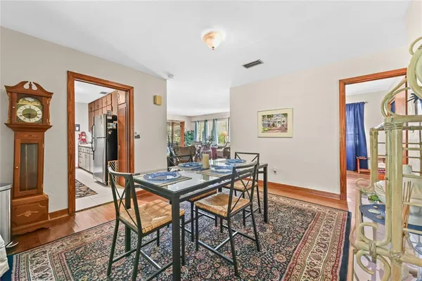 a view of a livingroom with furniture and window