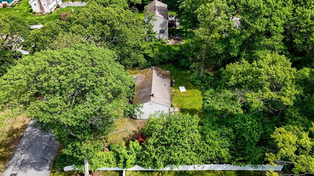 19 Porter Street Billerica, MA 01821 - Photo 10 of 23 an aerial view of residential house with outdoor space and trees all around