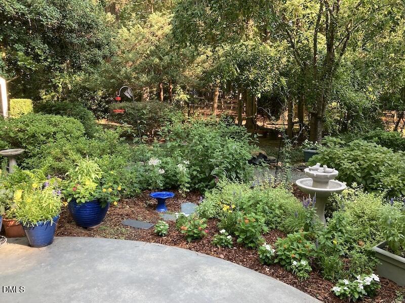 14 Timberlyne Road Chapel Hill, NC 27514 - Photo 45 of 48 view from patio july 2022
