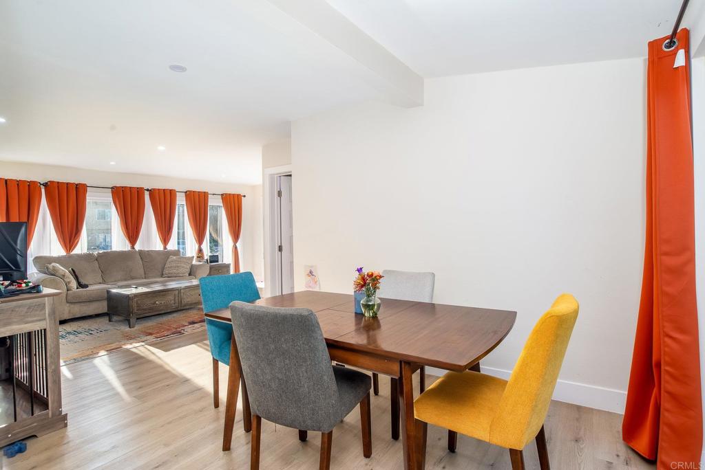 4776-78 Del Monte Avenue San Diego, CA 92107 - Photo 10 of 45 a view of a dining room with furniture and wooden floor