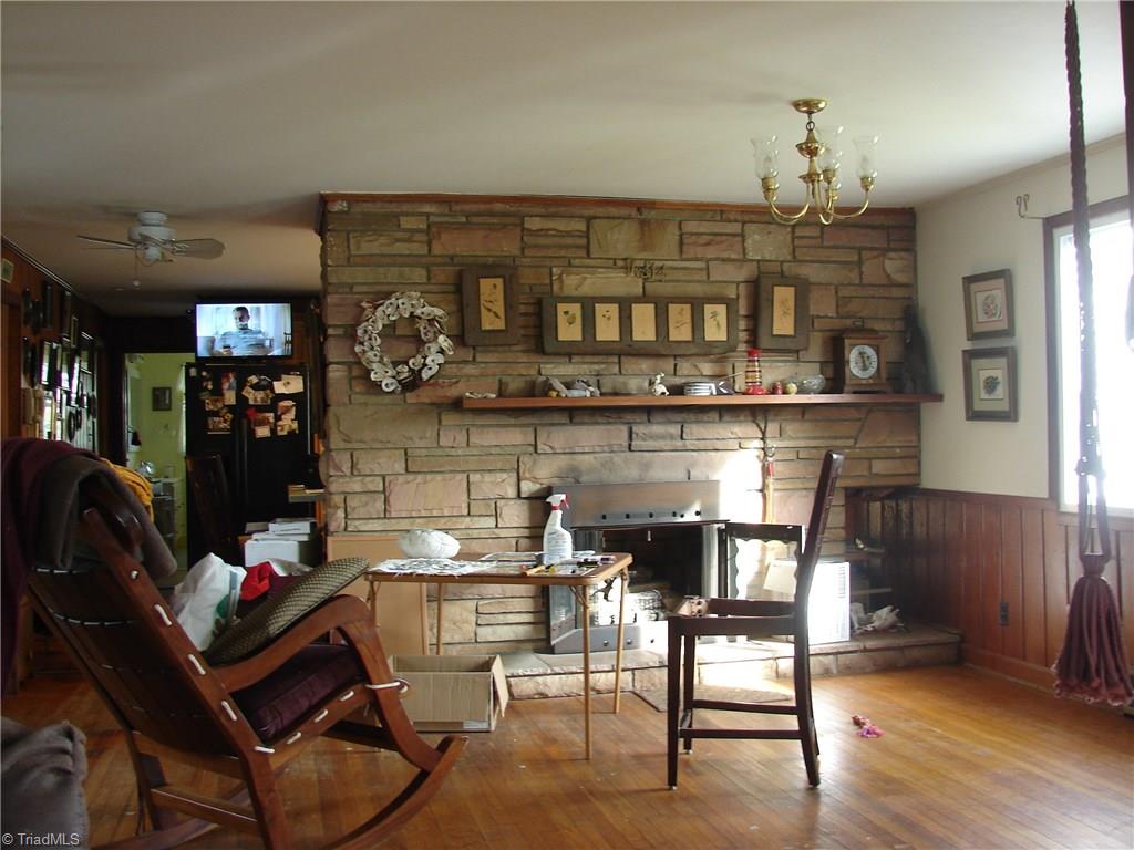 3225 Apperson Road East Bend, NC 27018 - Photo 22 of 23 Dining room with gas logs