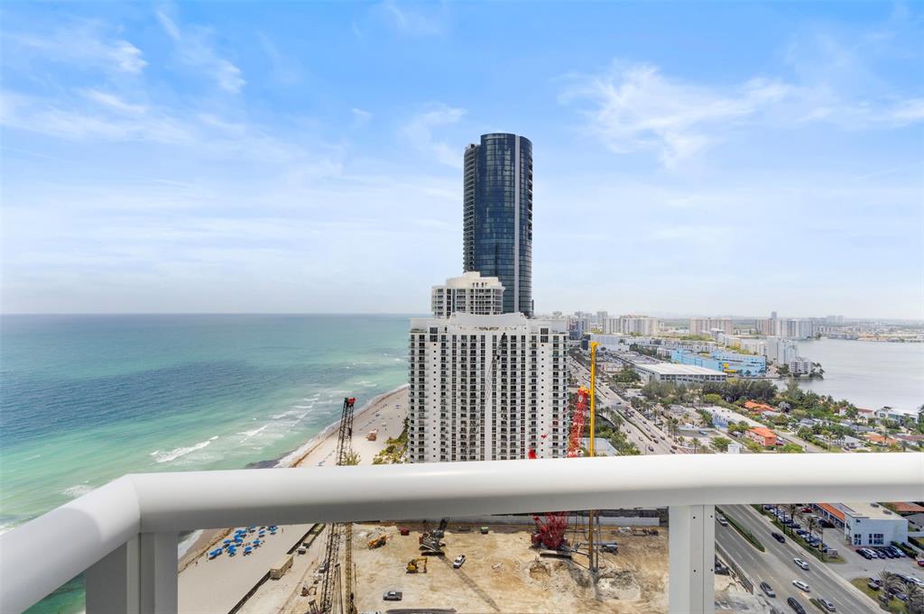 18911 Collins Avenue, Unit 3003 Sunny Isles Beach, FL 33160 - Photo 30 of 53 a view of a city from a balcony